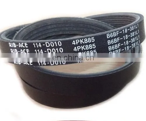 Super-high quality efficiency automotive timing belt OEM:B6BF-18-381L1