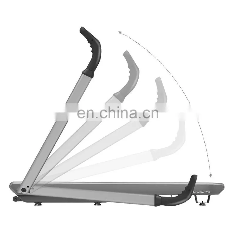New style running machine folding mini walking treadmill with speed from 1-12KM/H with patent soft mat