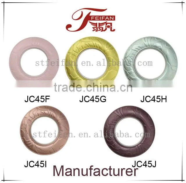 JC45ABCDE series plastic curtain ring abs ring roman ring