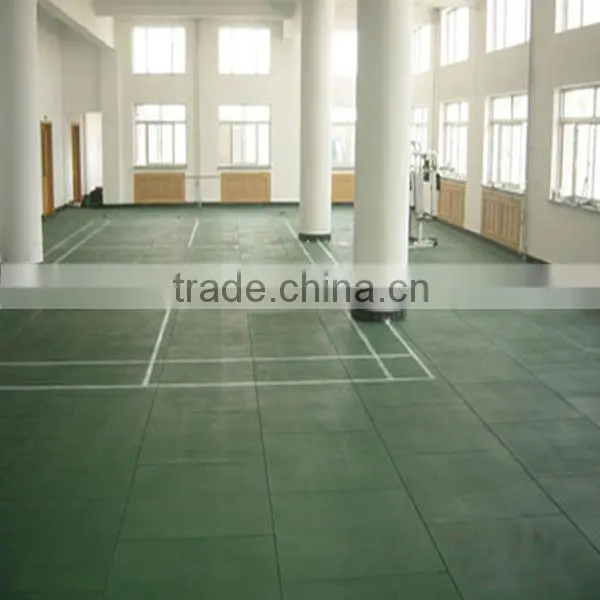recycled flexible floor tile (EN1177,SGS,ASTM)