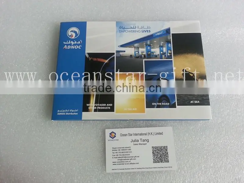 Customized hardcover 7" video brochure