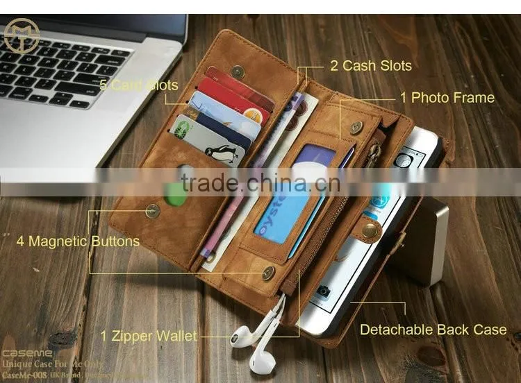 Alibaba wholesale flip+wallet+ credit card slots bussiness for apple iphone 6/6s for iphone 6plus cases