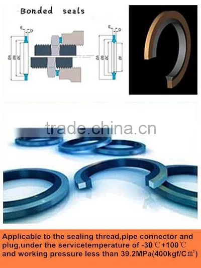 bonded seal metal washer