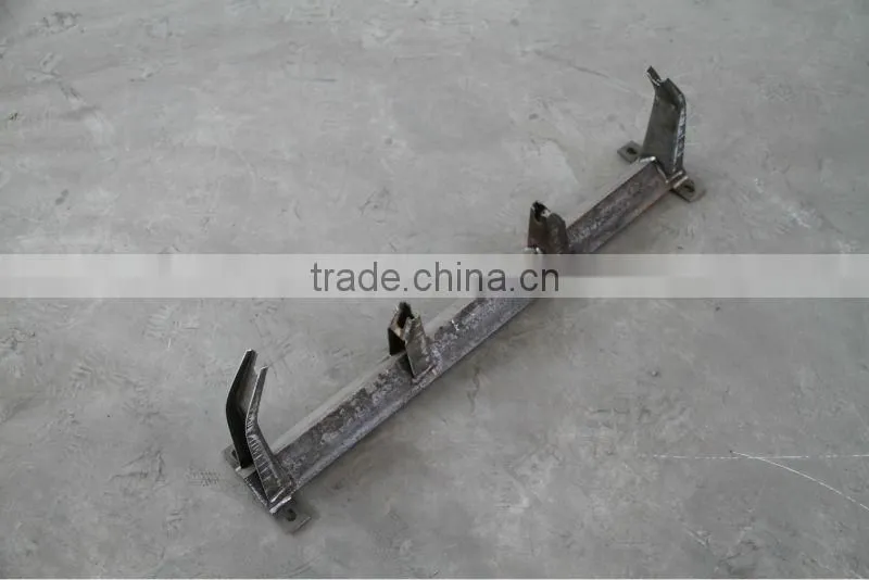 Steel Belt Conveyor Roller Idler / Self-Aligning Idler Frame