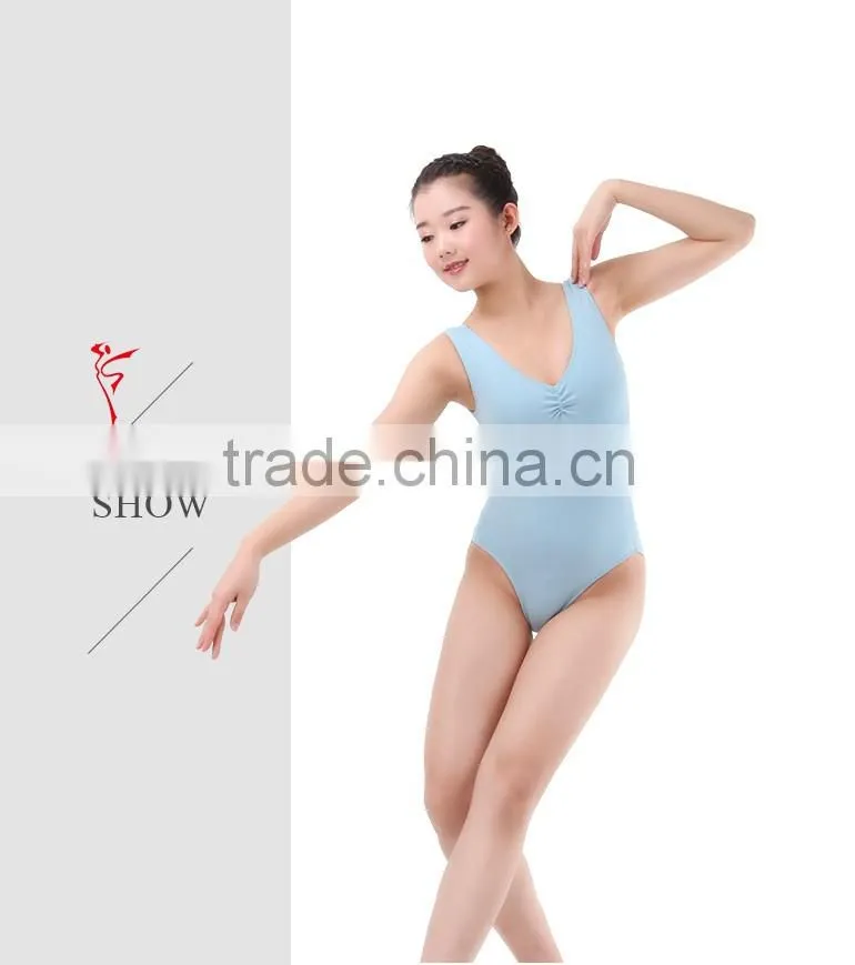 Pinch Front Tank Ballet Leotard, Wholesale Leotards, Training Dance Wear