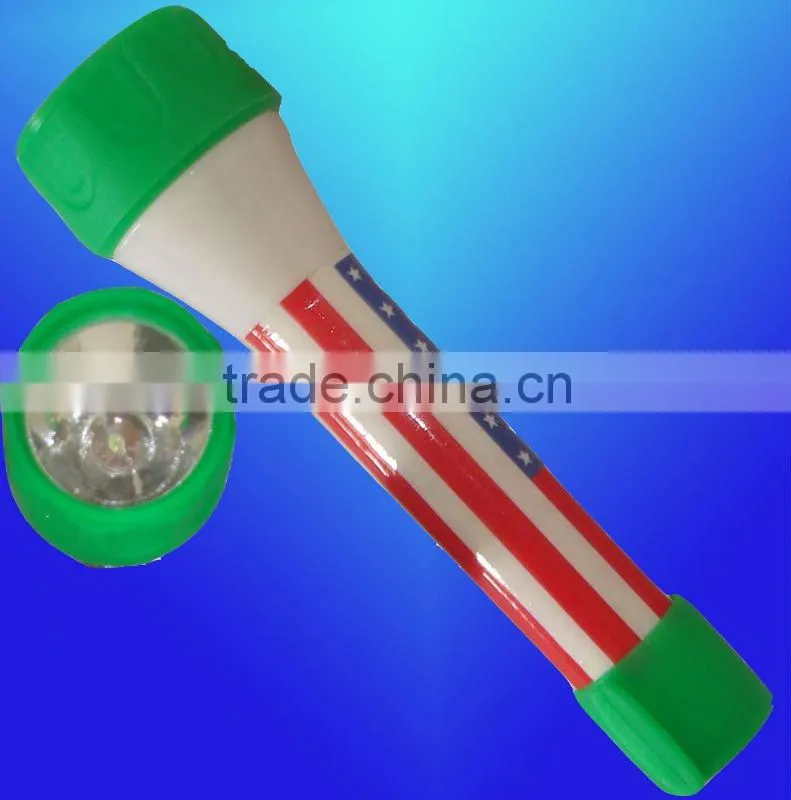 monkey head plastic kids mini torch flashlight