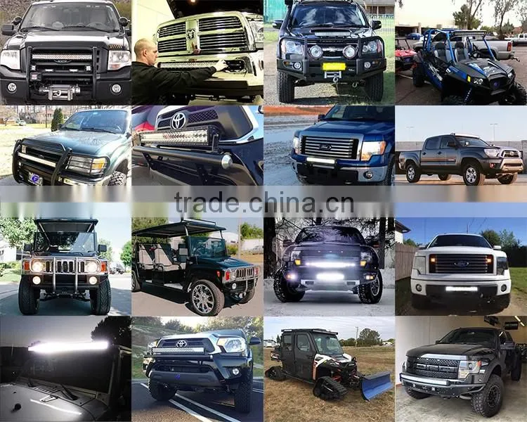 wholesale 50 inch automobile LED bar light off road bar lamp 3w CREEs waterproof IP67 motor parts accessories