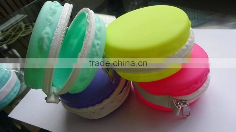 Colorful Macaron Wallet silicon production