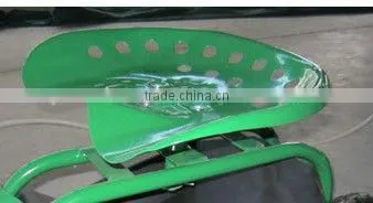Good Quality Rolling work seat TC1853/Garden Tool Cart