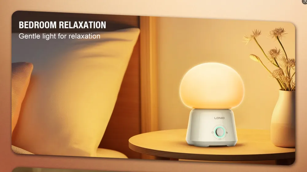 LDNIO  Factory Y4 Light Up Your Nights with Comfort & Style! LDNIO SINCE 2002