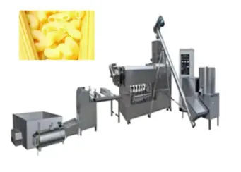 Full Automatic Industrial 100kg Per Hour Pasta Spaghetti Macaroni Production Line