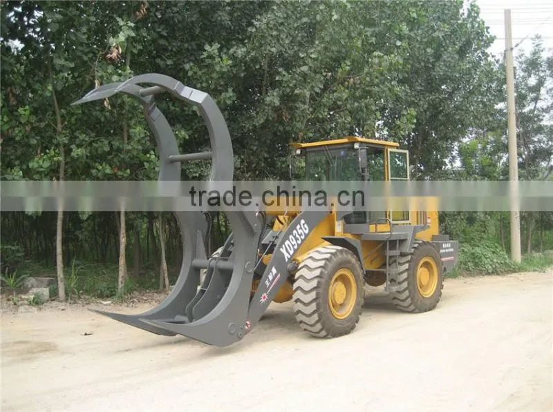 XD935G 3.0T (Log loader Wood Grab loader )with CE FOR SALE For Forest Field and Lumberyard