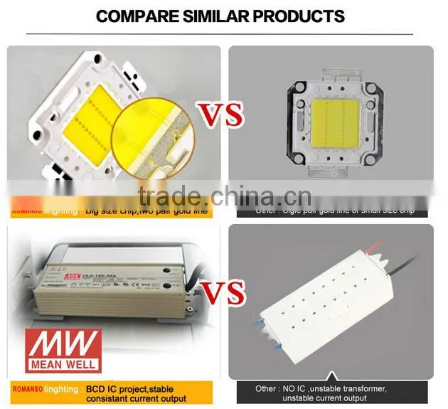 High lumen led outdoor flood light 50w led solar flood light