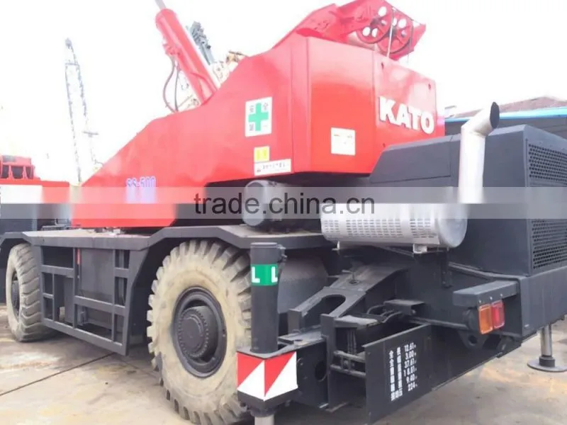 New arrival Rough Terrain Crane TR500EX 50t Rough crane TR500 TR250 TR300 excellent condition KATO SS500 crane for sale