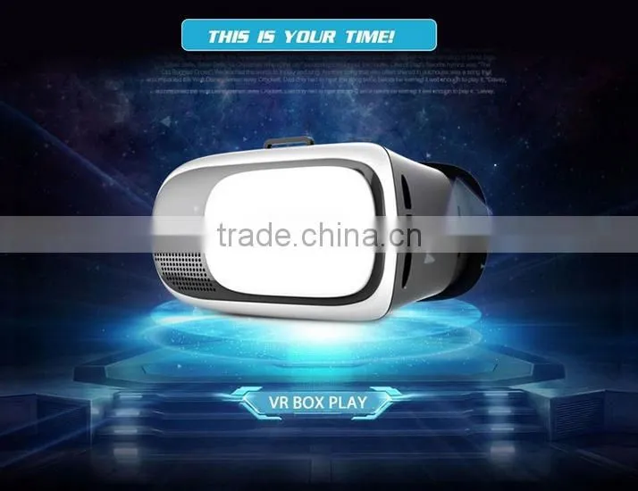 vr box virtual reality glasses 2.0 vr box Support 3D Movie with game controller