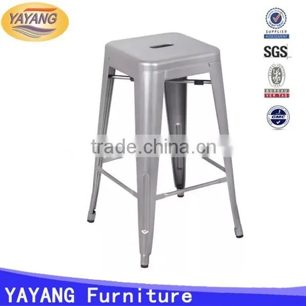 Metal used commercial furniture industrial vintage bar stools high bar stool