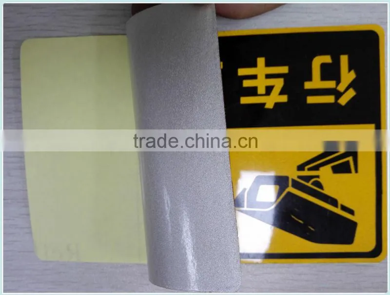 Funny design transparent PVC film self adhesive sticker