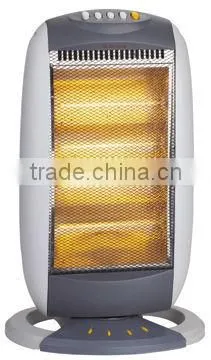 High temperature resistant plastic housing cool touch cabinet Halogen heater