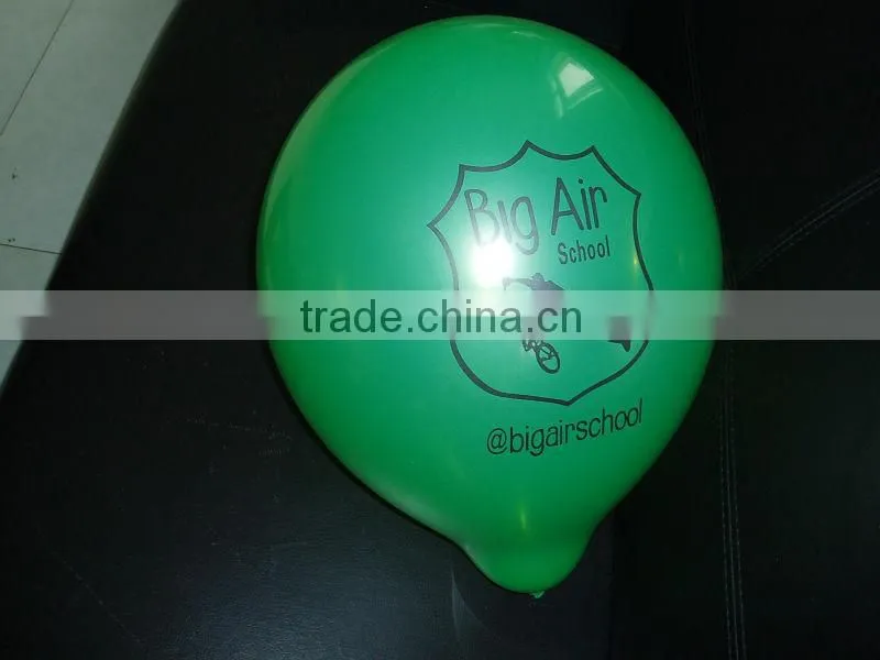 logo latex balloon