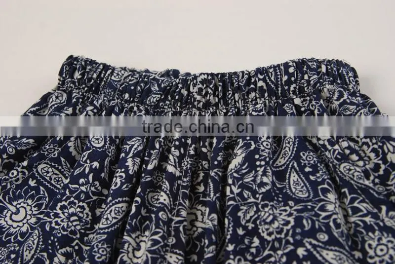 Wholesale Baby Girl Clothes Trousers 2016 New Summer Girl Printed Shivering Pants Lovely Little Girl Pants