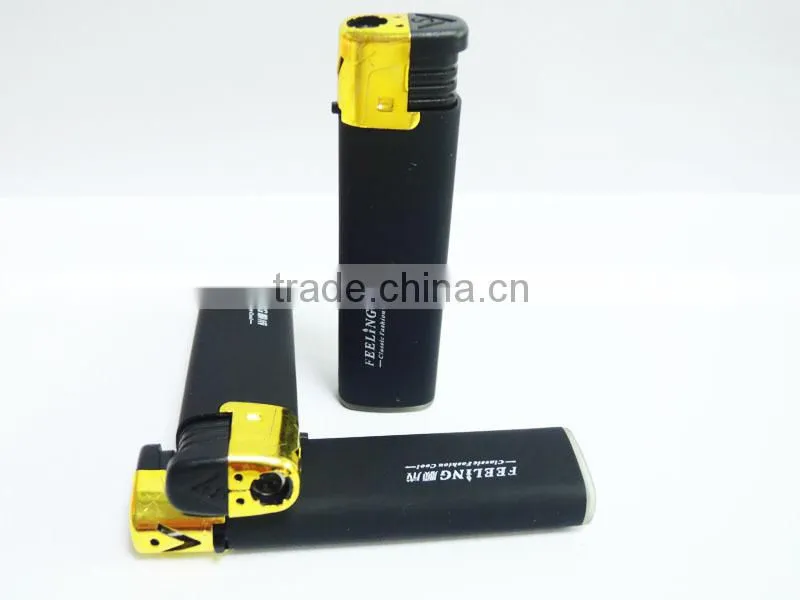 rubber appearence windproof cigarette lighter ,electron jet stream lighter