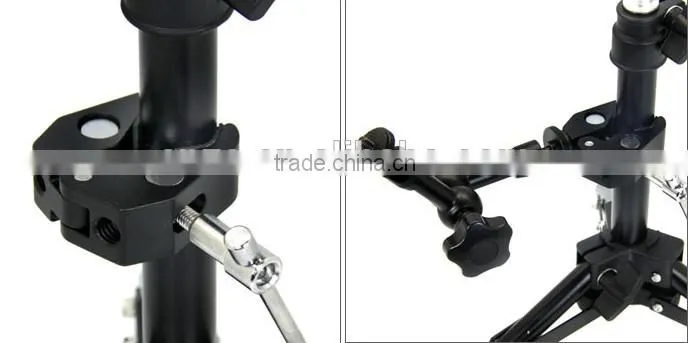 Crab Pliers Clip w/ Thread For Articulating Magic Arm Studio Light