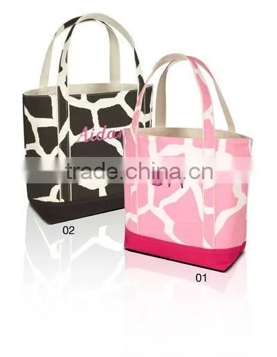 2016 travel tote bag, jute duffle bag with leather handles