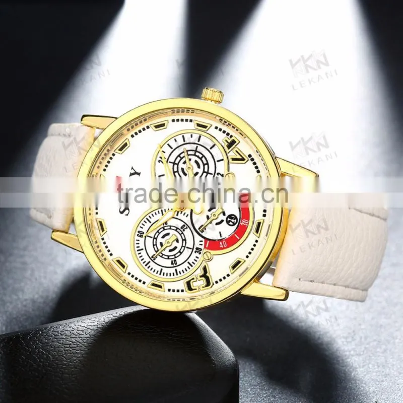 Popular cheap watch, white ladies fashion watches latest