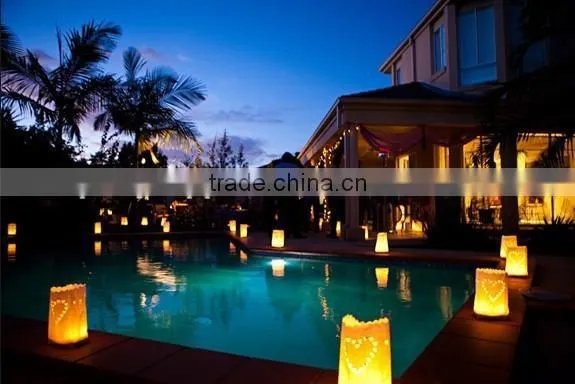 Tea light Holder Luminaria Paper Lantern Candle Bag For Christmas Party Wedding Decoration Products