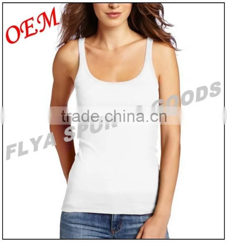women fashionable wholesale cotton tank top fitness clothing