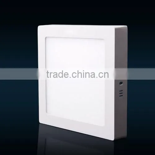 2016 smd recessed round led panel 6w 12w 18w led panel light square with warranty 2years