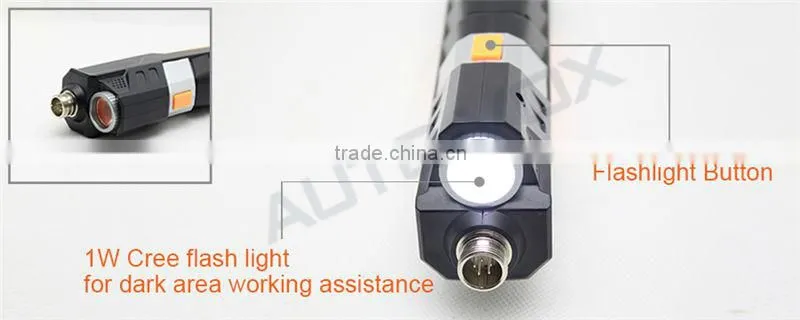 8.5mm handheld pipe inspection camera with 6 LED lights