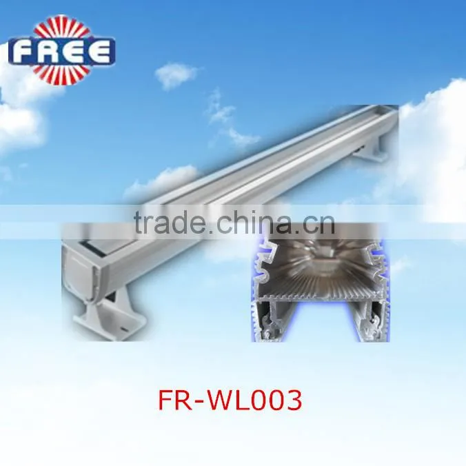 High brightness 18w/24w/36w/ 48w aluminum led wall washer light housing stage lighting