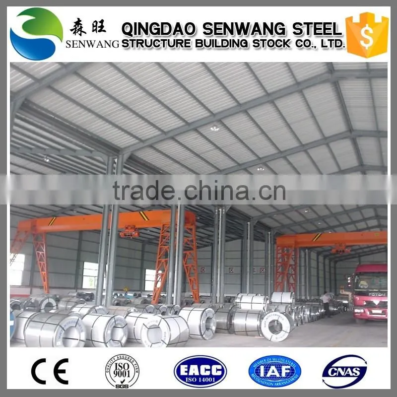 Easy-installation high quality steel structure workshop materials warehouse