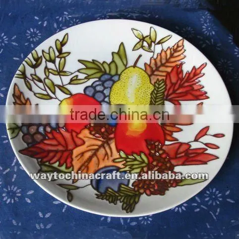 Decorative Ceramic saucer for household articles