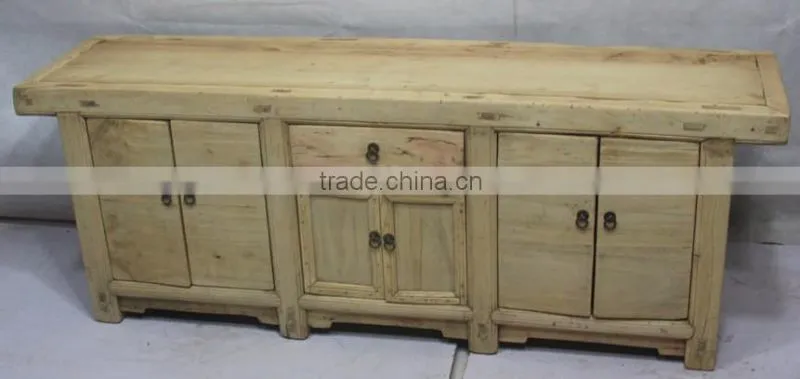 Chinese antique natural reclaimed wood cabinet