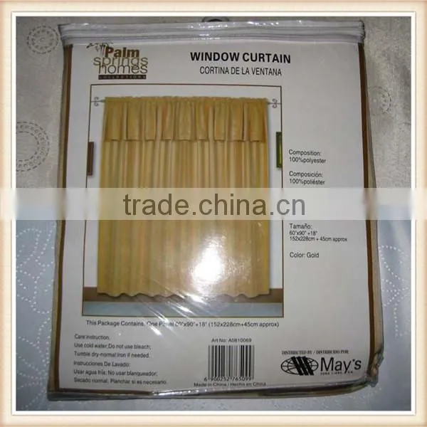 Factory Supply Promotional kitchen curtain