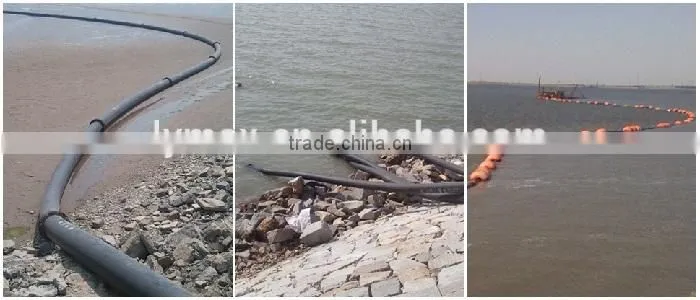 slurry discharging pipe with uhmwpe