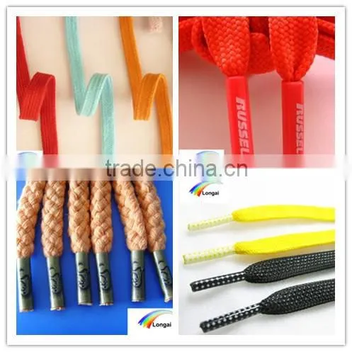 2016 garment/bag/shoe use braided coloured twisted cord rope