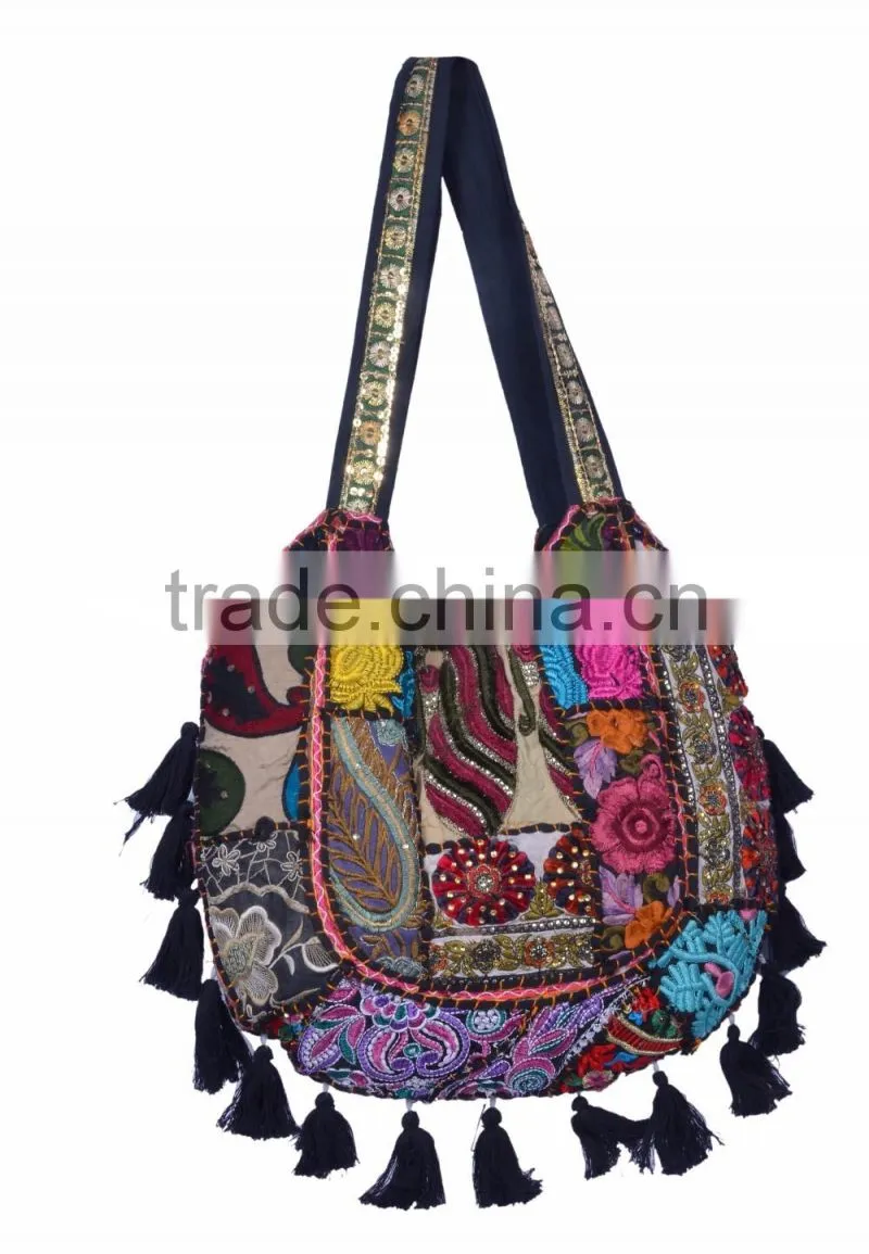 Gujrati Patch Work Shoulder Banjara Bag