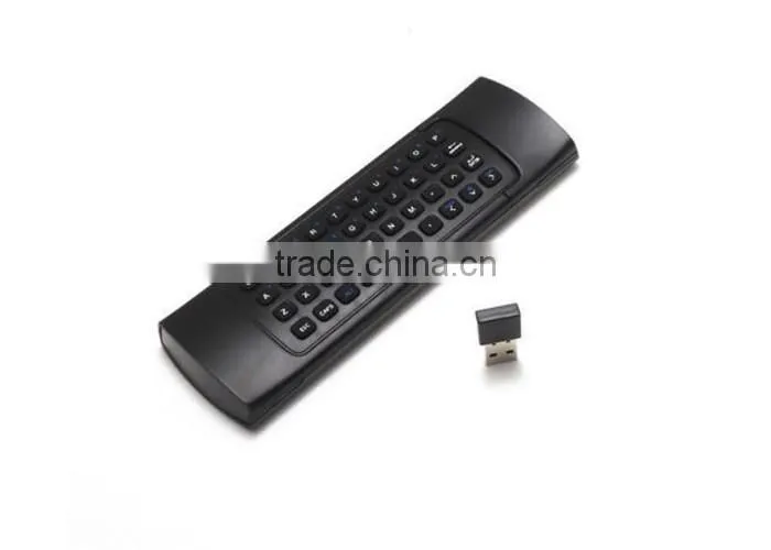 Mini Keyboard 2.4g mini fly air gyro mouse wireless keyboard MX3 Remote Control