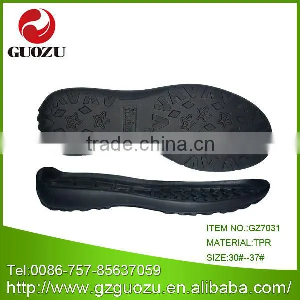 tpr shoe sole material for make scandals