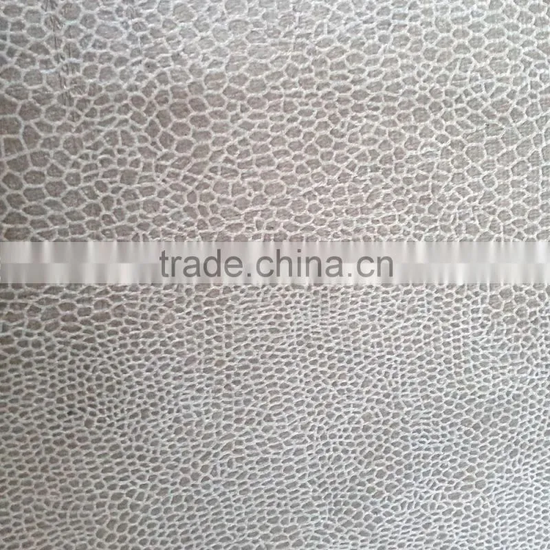 Hot stamping Sofa Fabric/ Upholstery Fabric/ Snake Polyester Suede