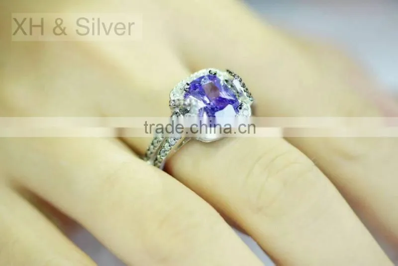 Factory direct wholesale price silver rose plated smart ring jewelry