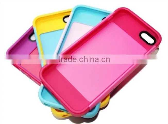 2013 Newest Colorful TPU+PC Funky Mobile Phone Cases for iphone 4/5/5C "11"