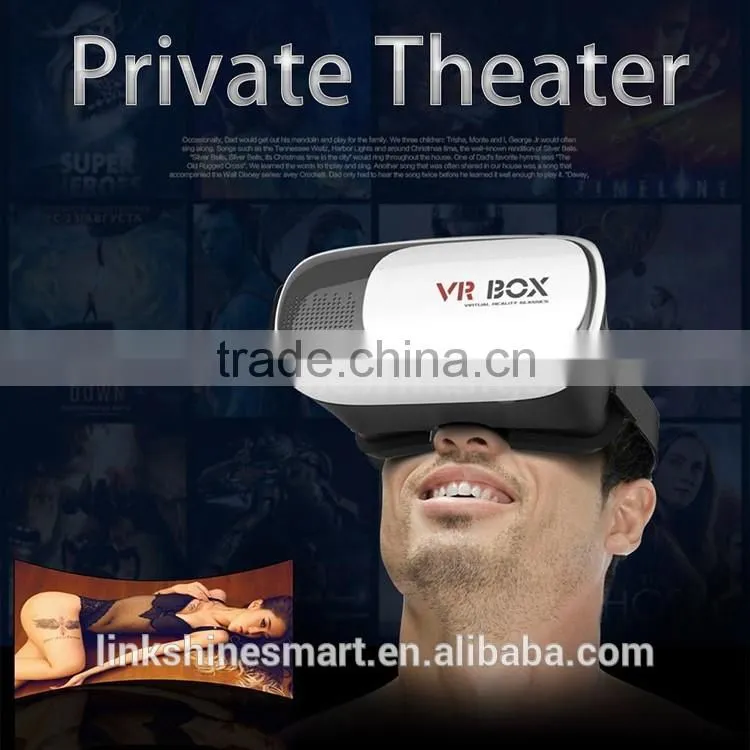 New products 2016 3D Movies Games Vr Box 3D Glasses virtual reality glasses for mobile phone