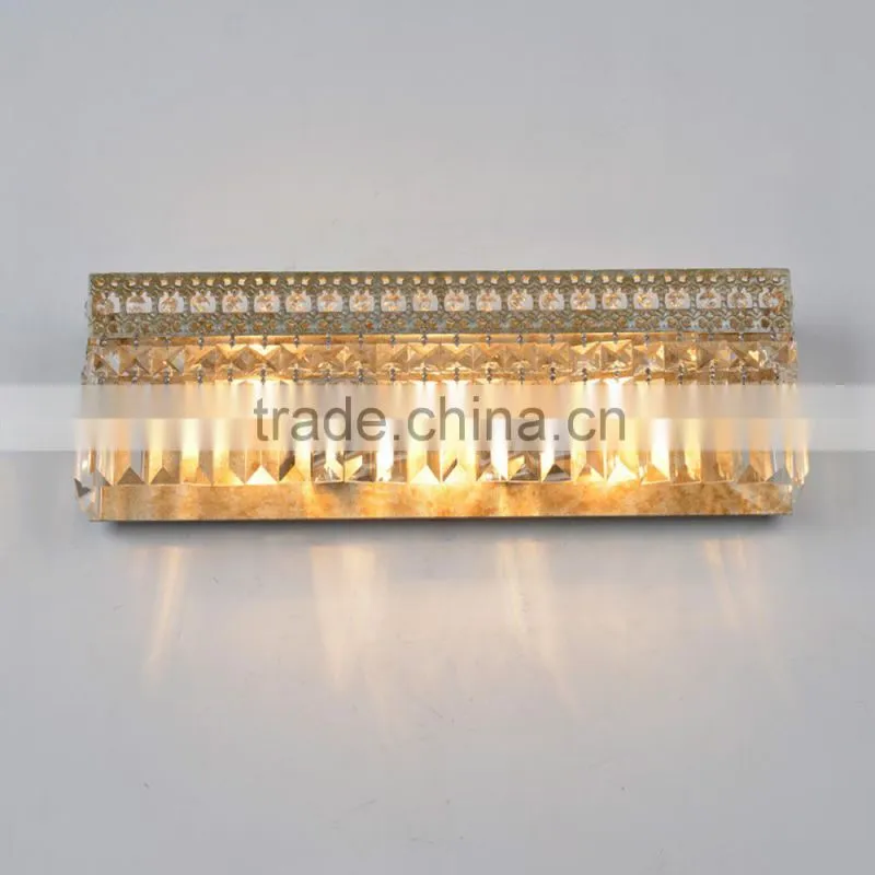 China supplier factory supply lamps with mp3 K9 crystal ceiling light square