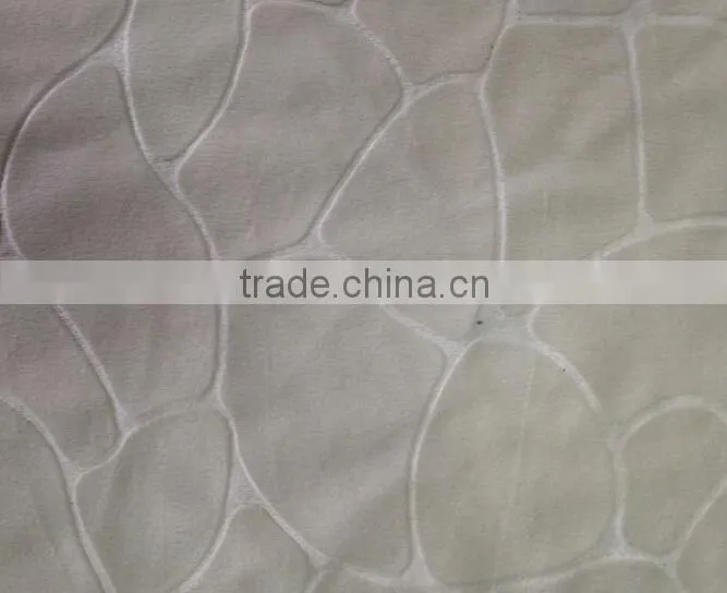 100% Polyester Wholesale Burnout Velboa