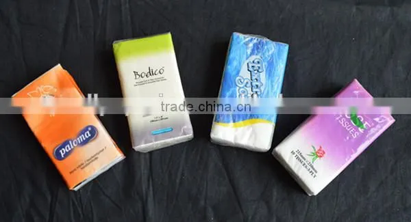 2ply standard pocket tissue paper handkerchief