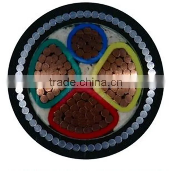 high voltage type and PVC jacket fire resistant power cable